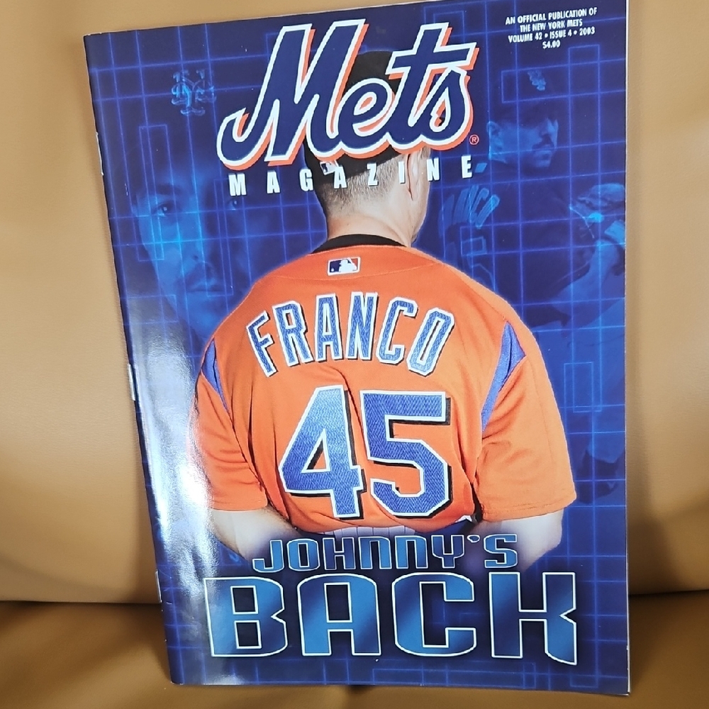 2003 New York Mets Magazine Vol. 42, Issue 4 "Johnny's Back"